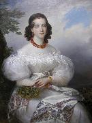 Francois Joseph Kinson, Portrait of a German Princess